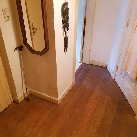 Flur nach einer Haushaltsauflösung