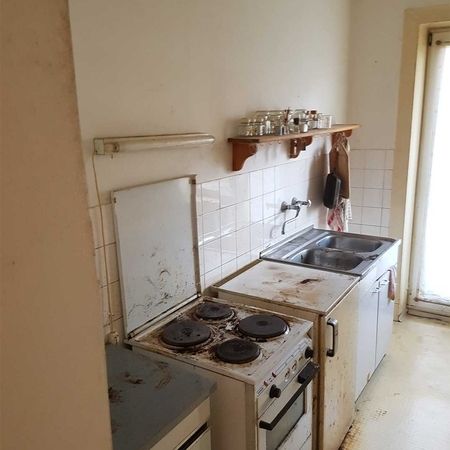 Küche nach einer Haushaltsauflösung